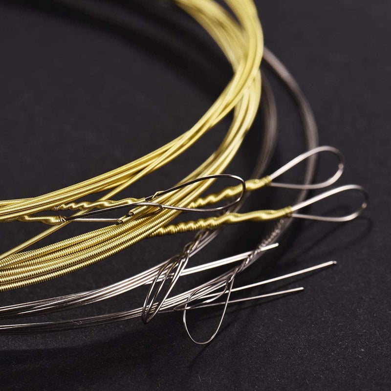 JYsun Mandolin Strings 3 Full Sets Stainless Steel Core Bronze Wound and 3 in 1 Restringing Tool, Capo, 10 Picks - Image 3